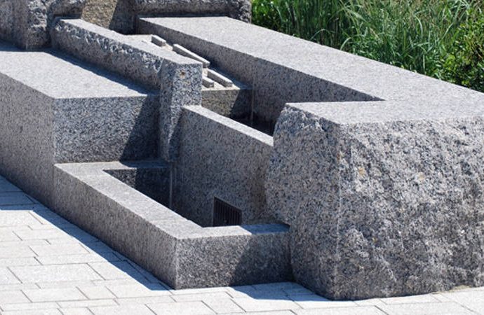 Bench Made of Granite